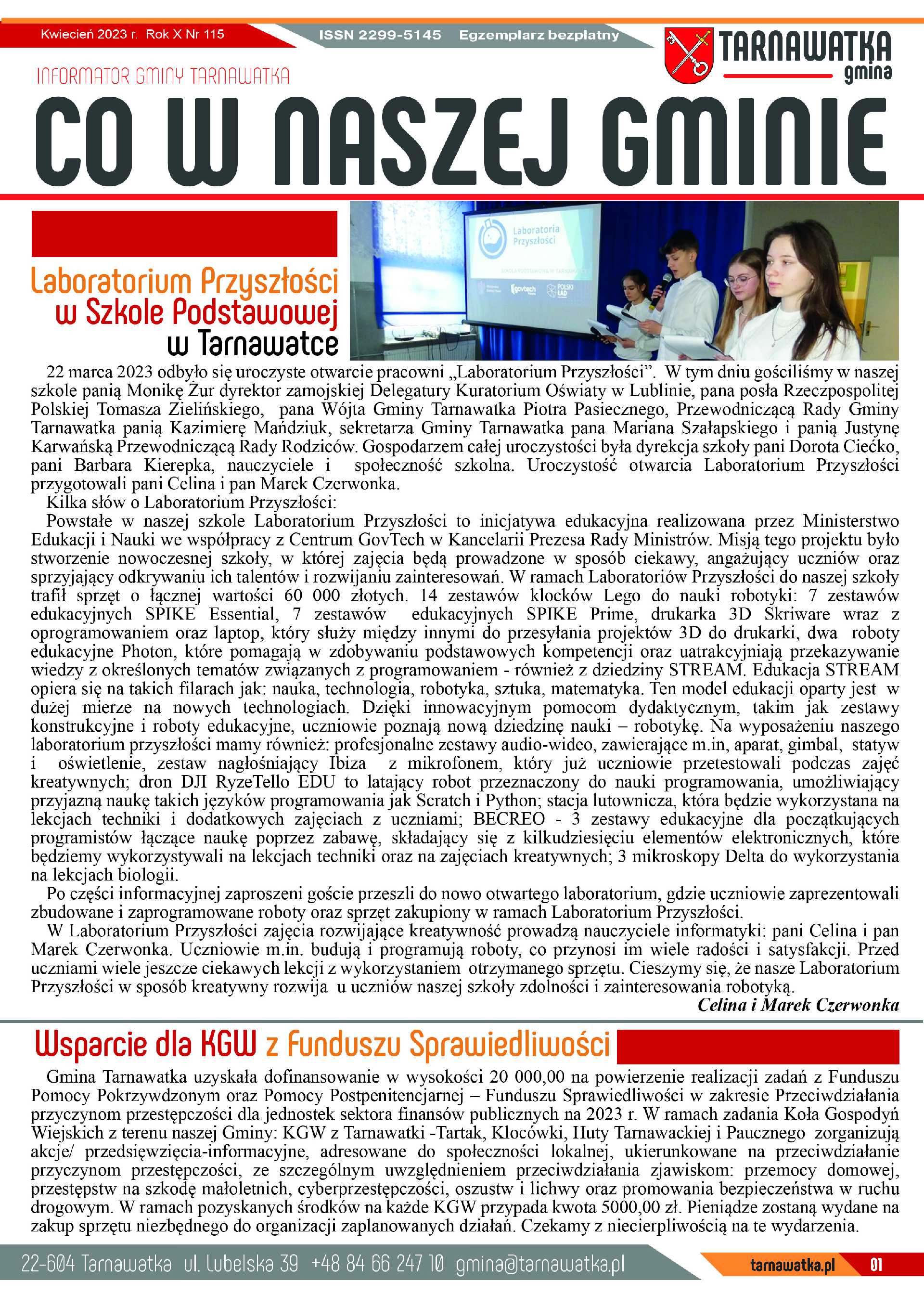 Kwiecień 2023 | Rok X | Nr 115