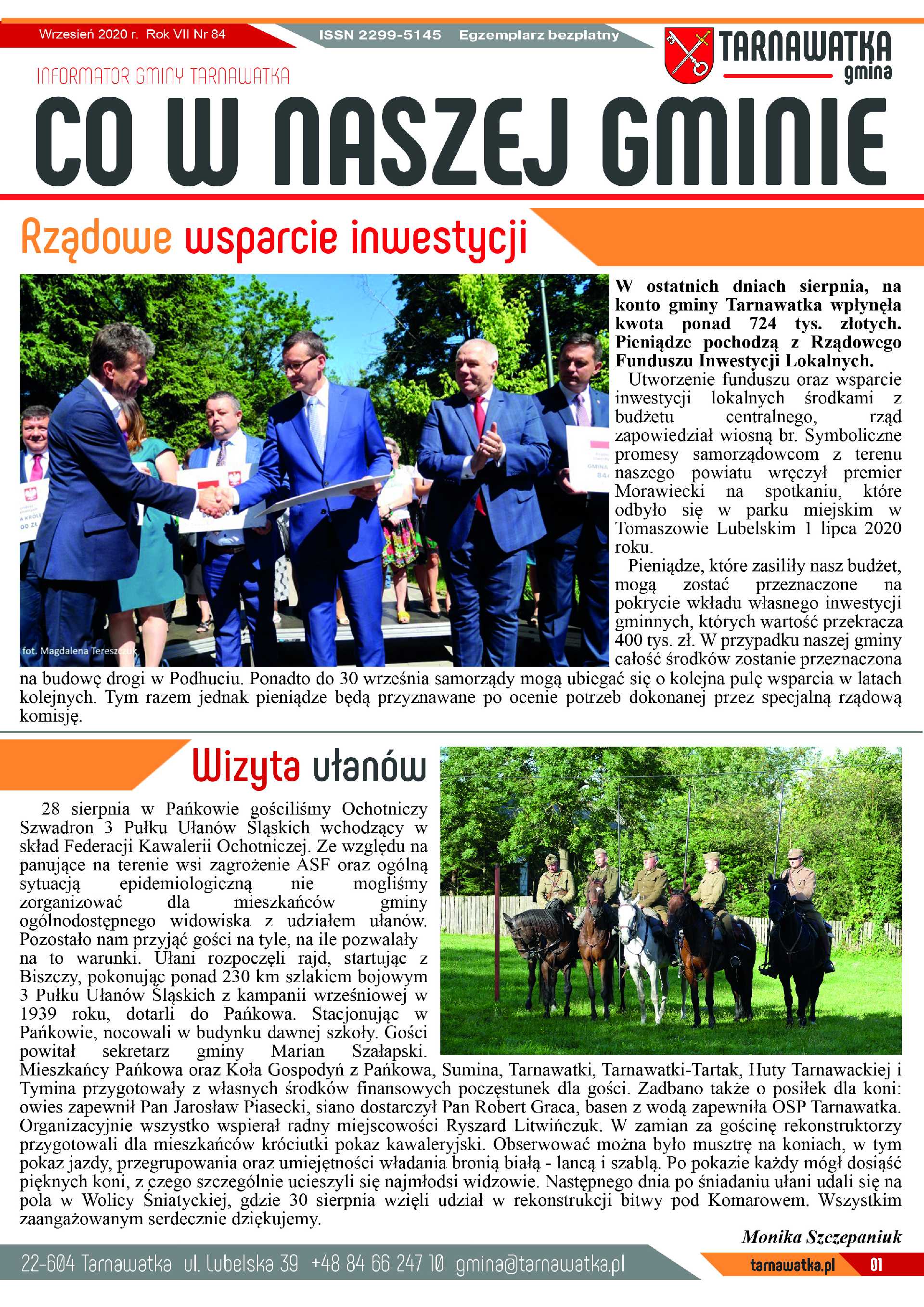 Wrzesień 2020 | ROK VIII | NR 85