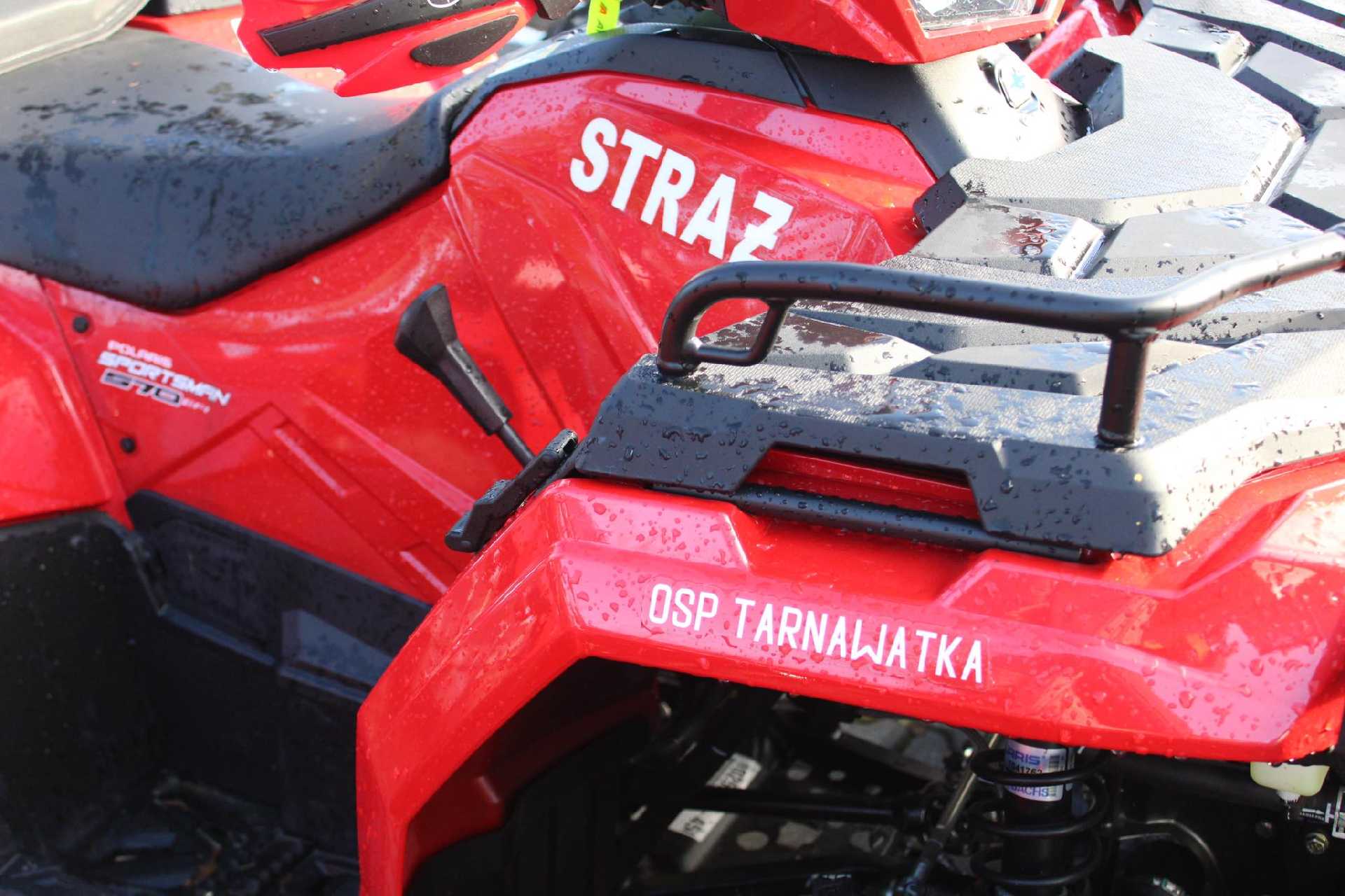 Nowoczesny sprzęt dla OSP Tarnawatka