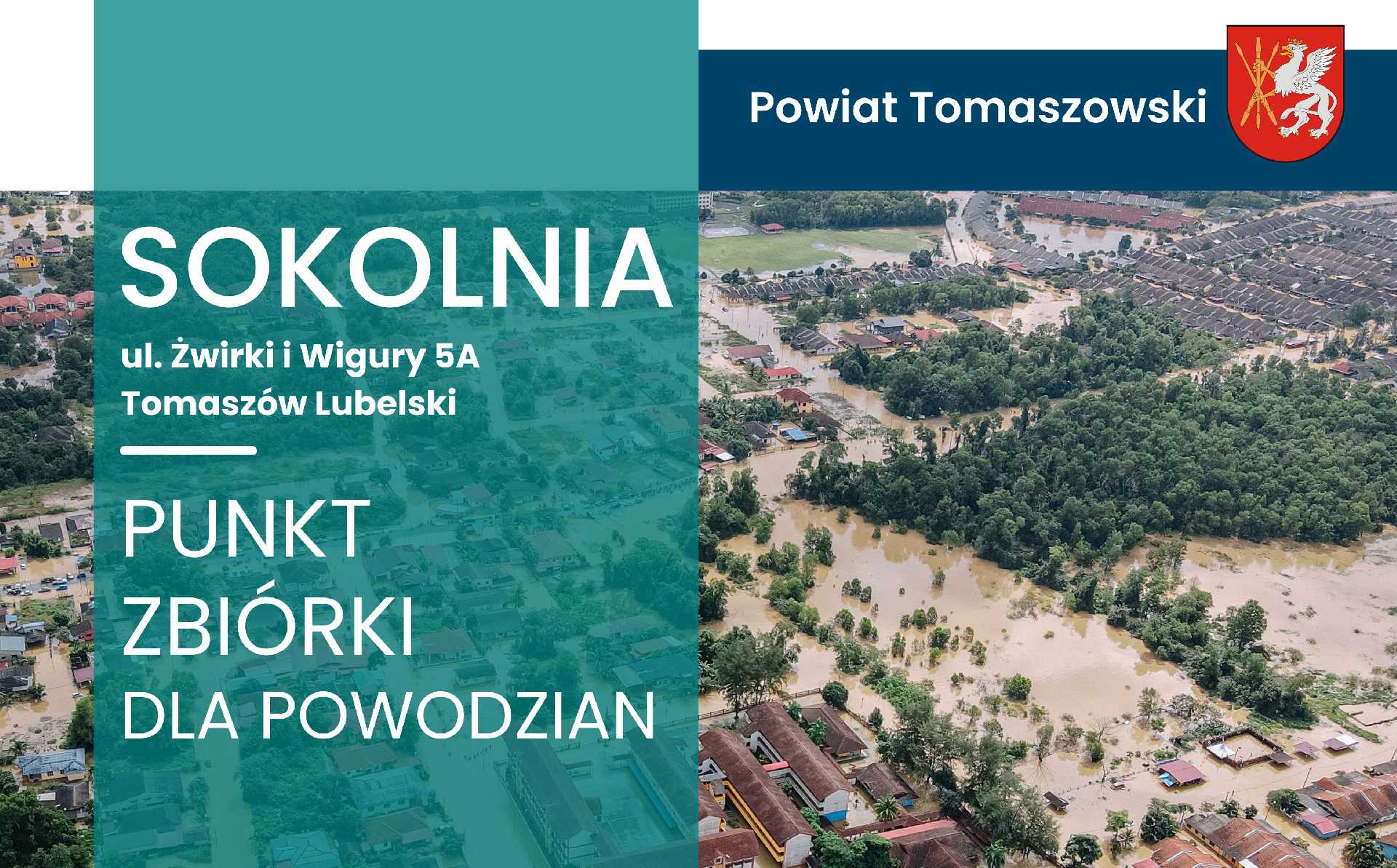 Zbiórka darów dla powodzian