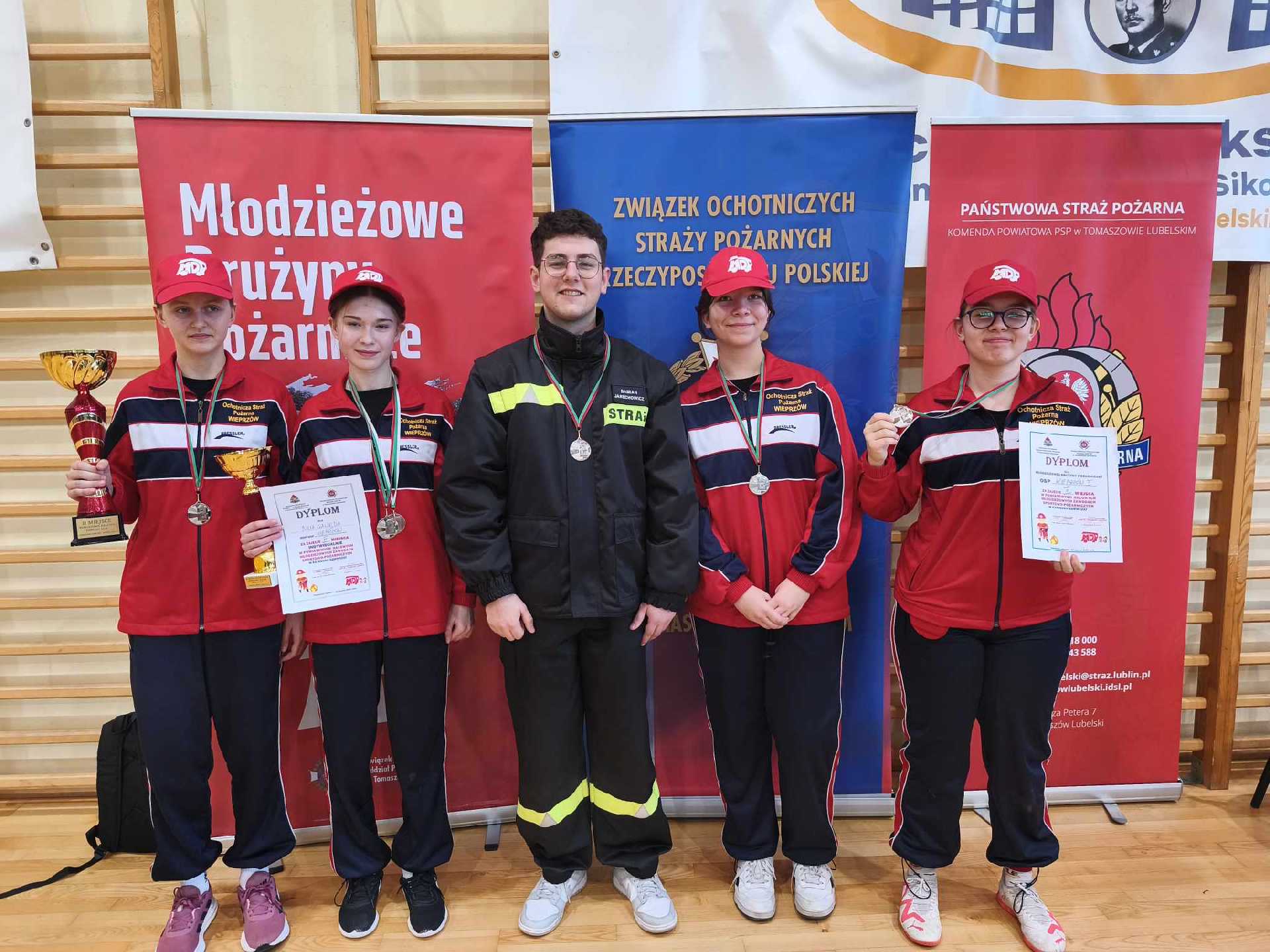 Wicemistrzostwo Powiatu dla dziewczyn z MDP Wieprzów – Sukces w Tomaszowie Lubelskim